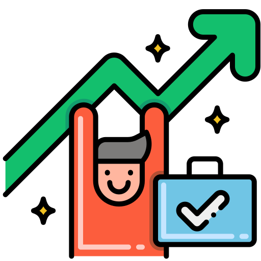 Employee Flaticons Lineal Color icon