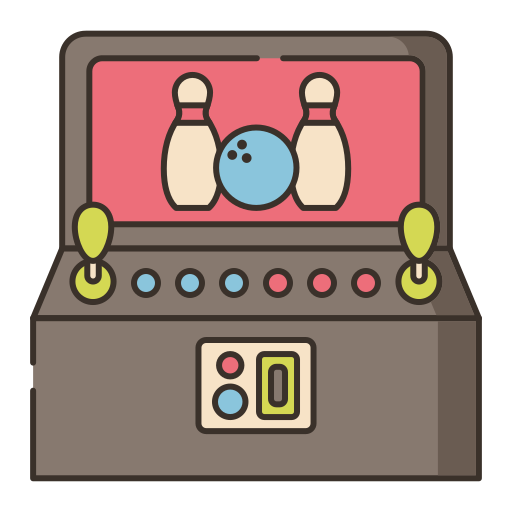 Arcade game Flaticons Lineal Color icon