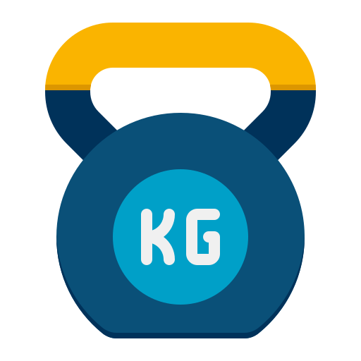 kettlebell Flaticons Flat ikona