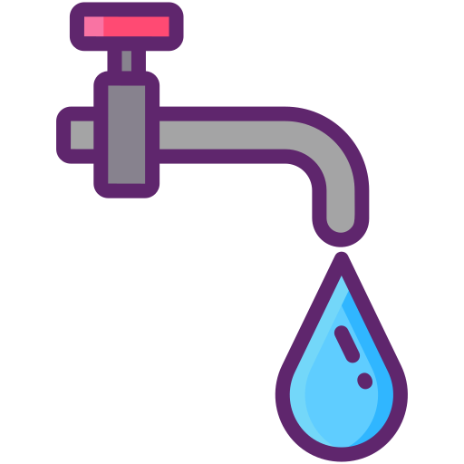 ahorrar agua Flaticons Lineal Color icono