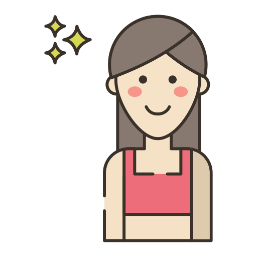solo mujeres Flaticons Lineal Color icono