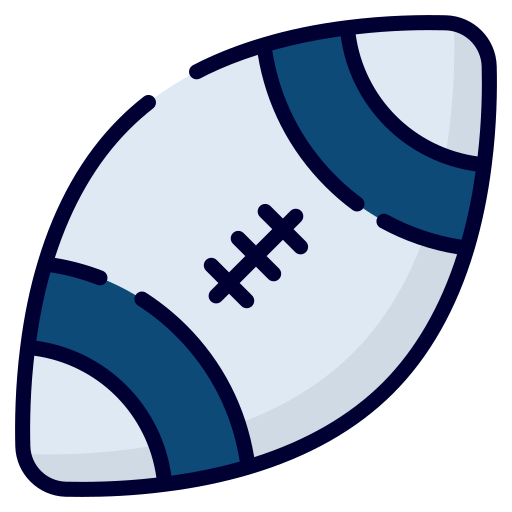 rugby Generic Outline Color icono