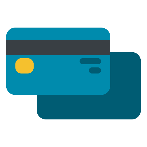 Credit cards Generic Flat icon