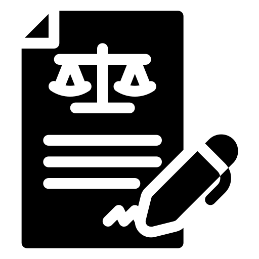 legaal document Generic Glyph icoon