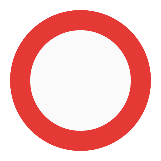 도로 폐쇄 Generic Flat icon