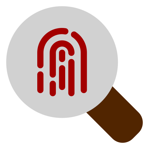 huella dactilar Generic Flat icono