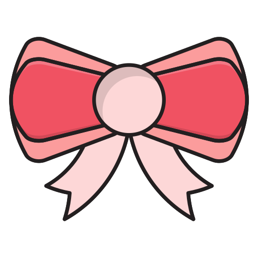Bowtie Vector Stall Lineal Color icon