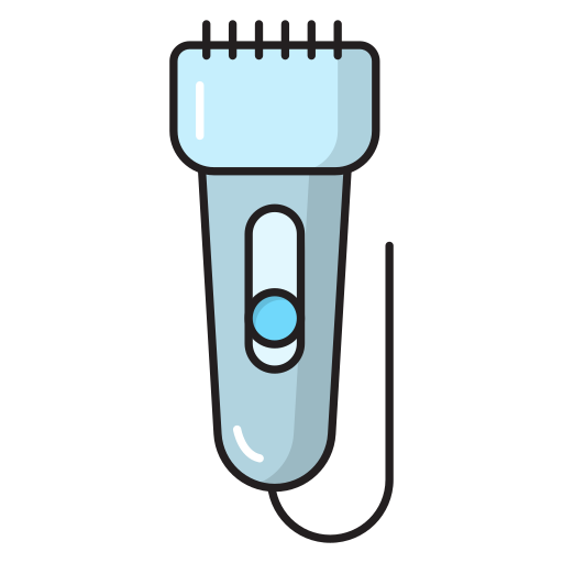maquinilla de afeitar Vector Stall Lineal Color icono