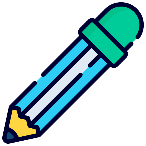연필 Generic Outline Color icon