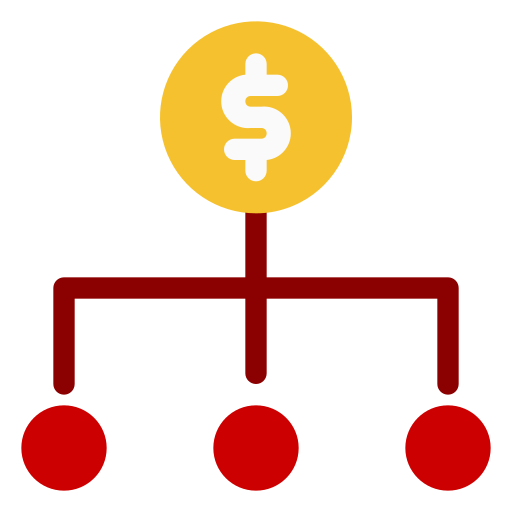 struktura hierarchiczna Generic Flat ikona