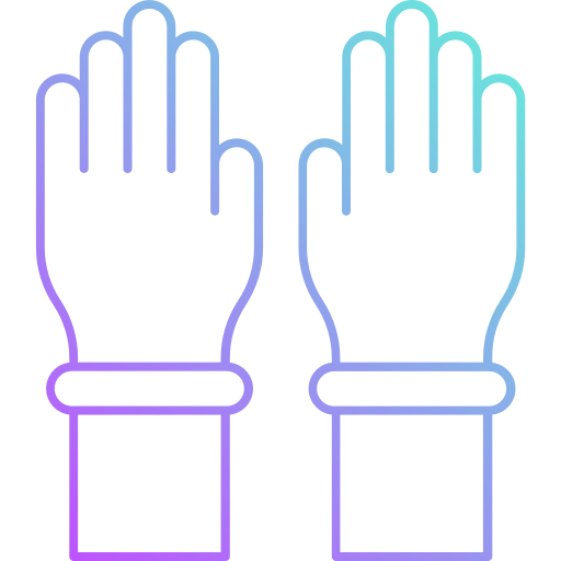 Hand gloves Generic Gradient icon