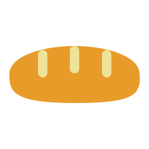 Хлеб Generic Flat иконка