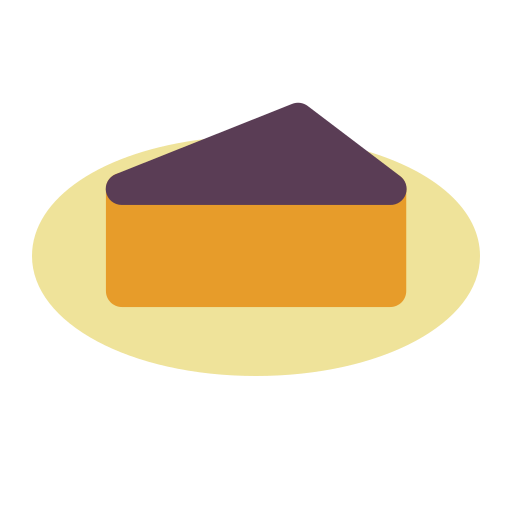 Cheesecake Generic Flat icon