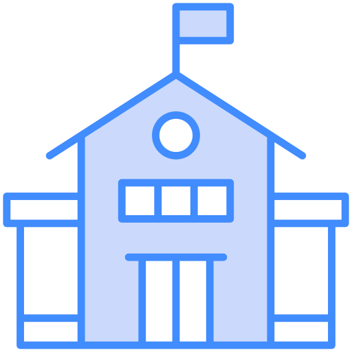 École Generic Blue Icône