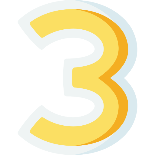 trzy Special Flat ikona
