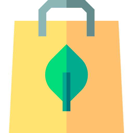 bolsa ecológica Basic Straight Flat icono