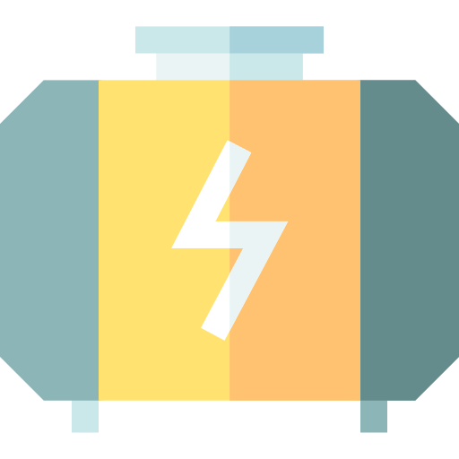 biogás Basic Straight Flat icono