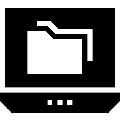 laptop Dinosoft Fill icon