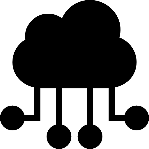 Облачные вычисления Dinosoft Fill иконка