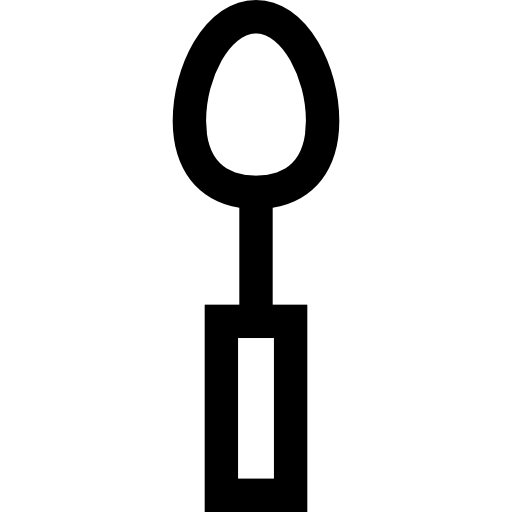 cuchara Basic Straight Lineal icono