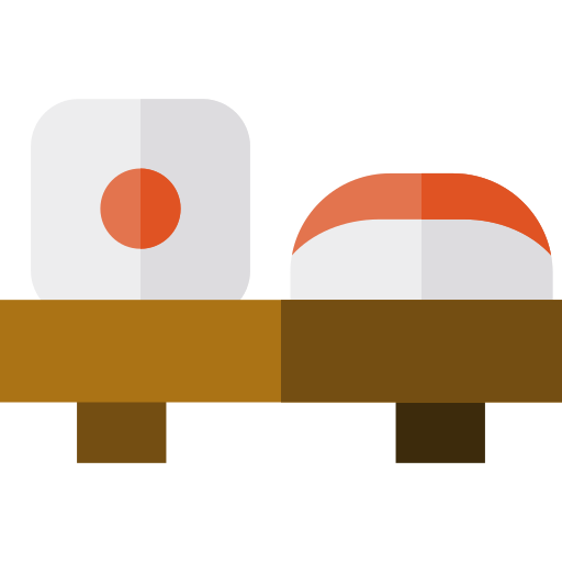 sushi Basic Straight Flat Icône