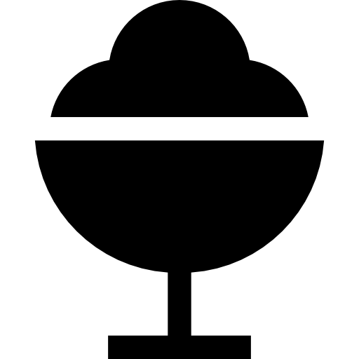 아이스크림 Basic Straight Filled icon