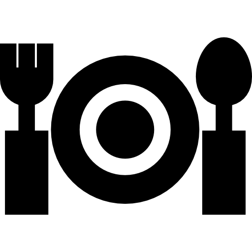 Restaurant Basic Straight Filled icon