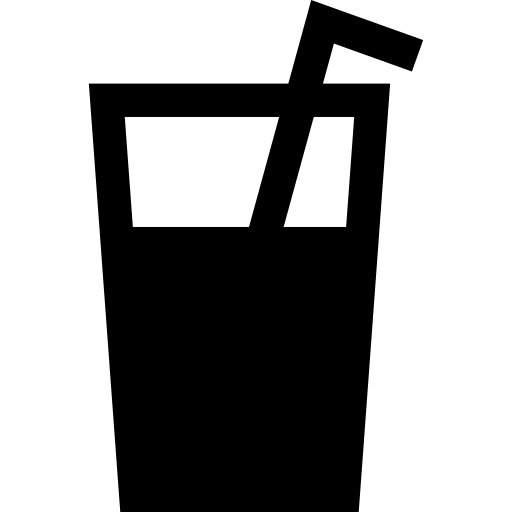 ジュース Basic Straight Filled icon