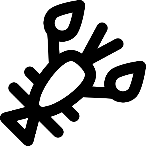 langosta Basic Rounded Lineal icono