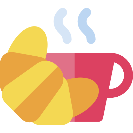 desayuno Basic Rounded Flat icono