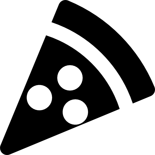 피자 Basic Rounded Filled icon