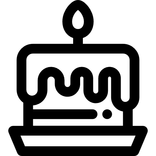 Cake Detailed Rounded Lineal icon