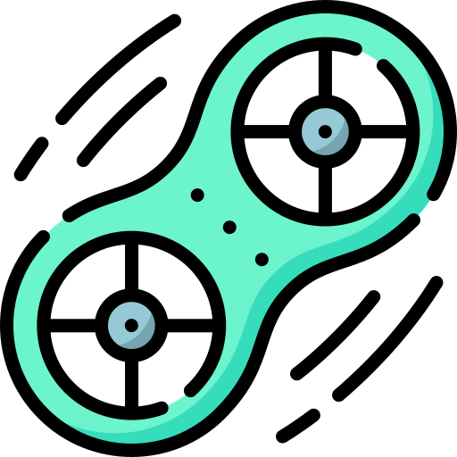 Hoverboard Special Lineal color icon