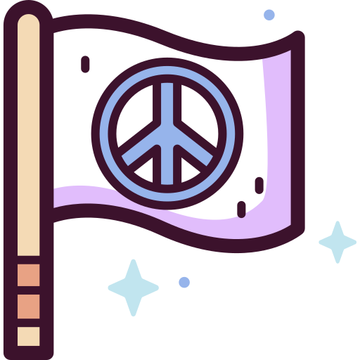 Peace Special Candy Lineal color icon