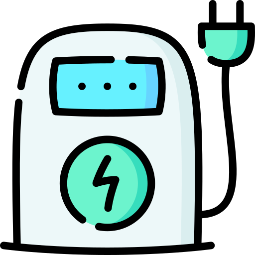 Charging station Special Lineal color icon