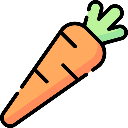 carotte Special Lineal color Icône
