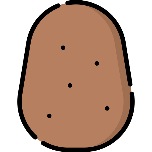 aardappel Special Lineal color icoon