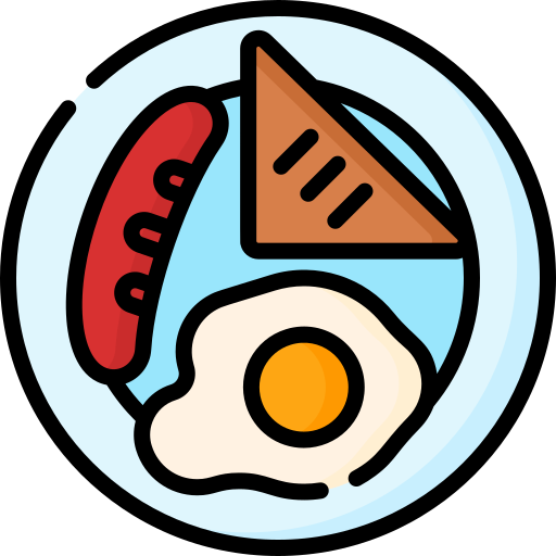 English breakfast Special Lineal color icon