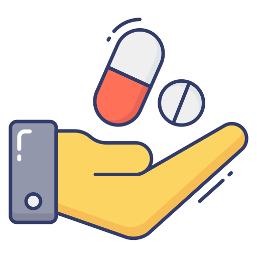 medicamentos Dinosoft Lineal Color icono