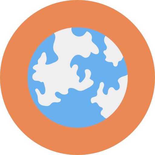 地球 Dinosoft Circular icon