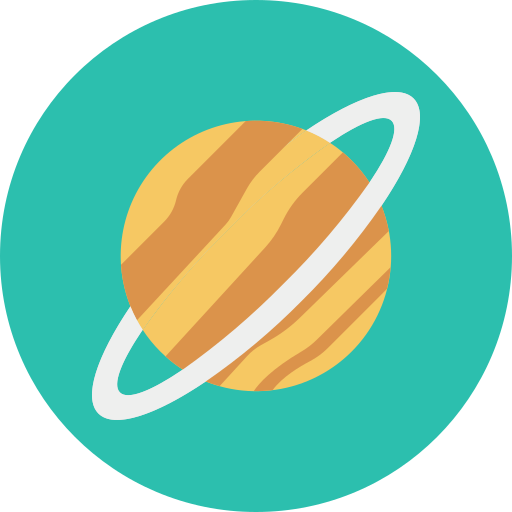 Saturn Dinosoft Circular icon
