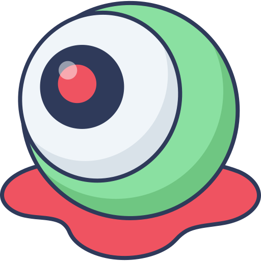 Eyeball Dinosoft Lineal Color icon
