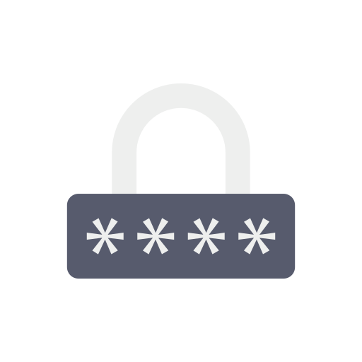 Password Dinosoft Flat icon