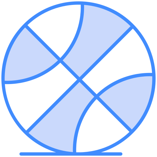 basketball Generic Blue Icône