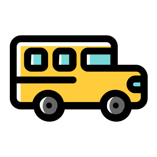 Bus Generic Color Omission icon