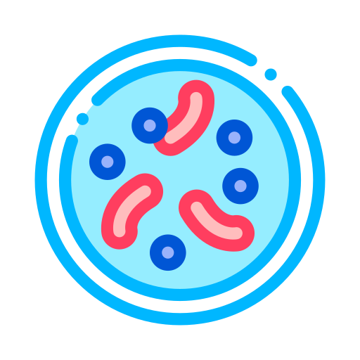 patógeno Generic Outline Color icono