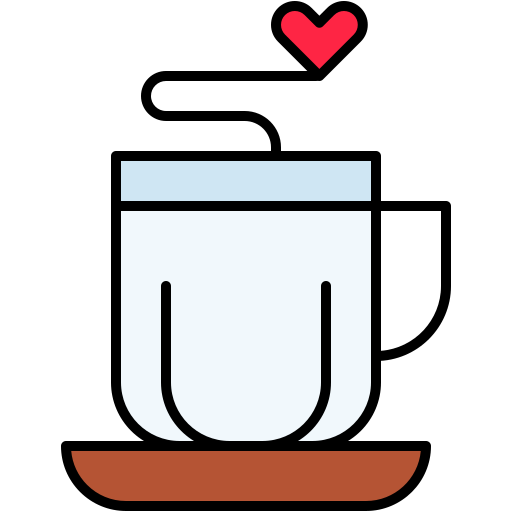 filiżanka kawy Generic Outline Color ikona