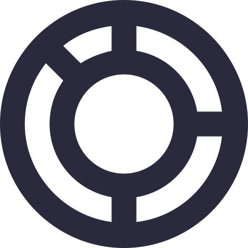 gráfico de anillos Generic Basic Outline icono
