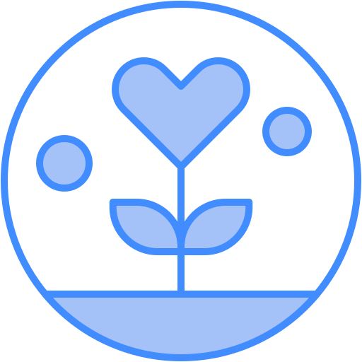 gratitud Generic Blue icono