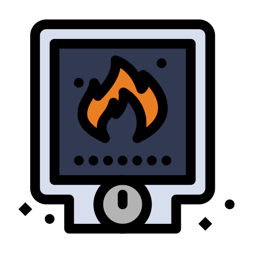 feuer Flatart Icons Lineal Color icon